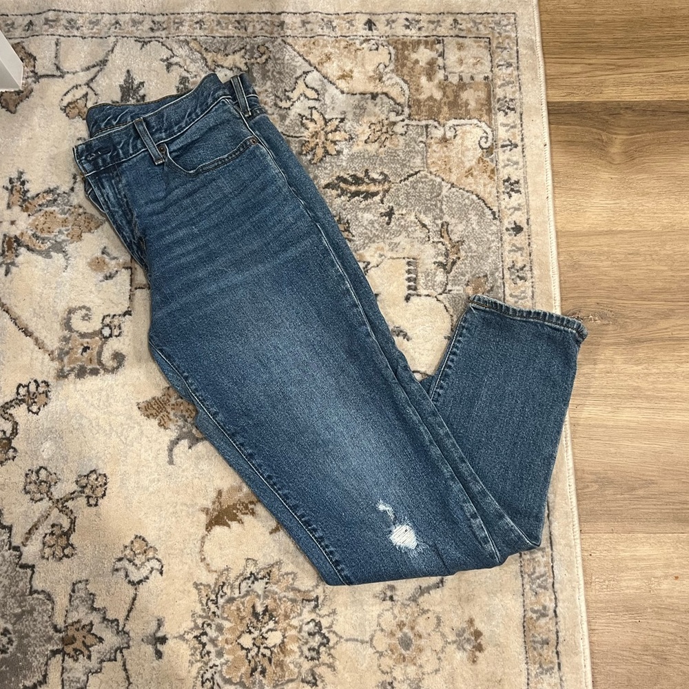 like new gap best girlfriend jeans